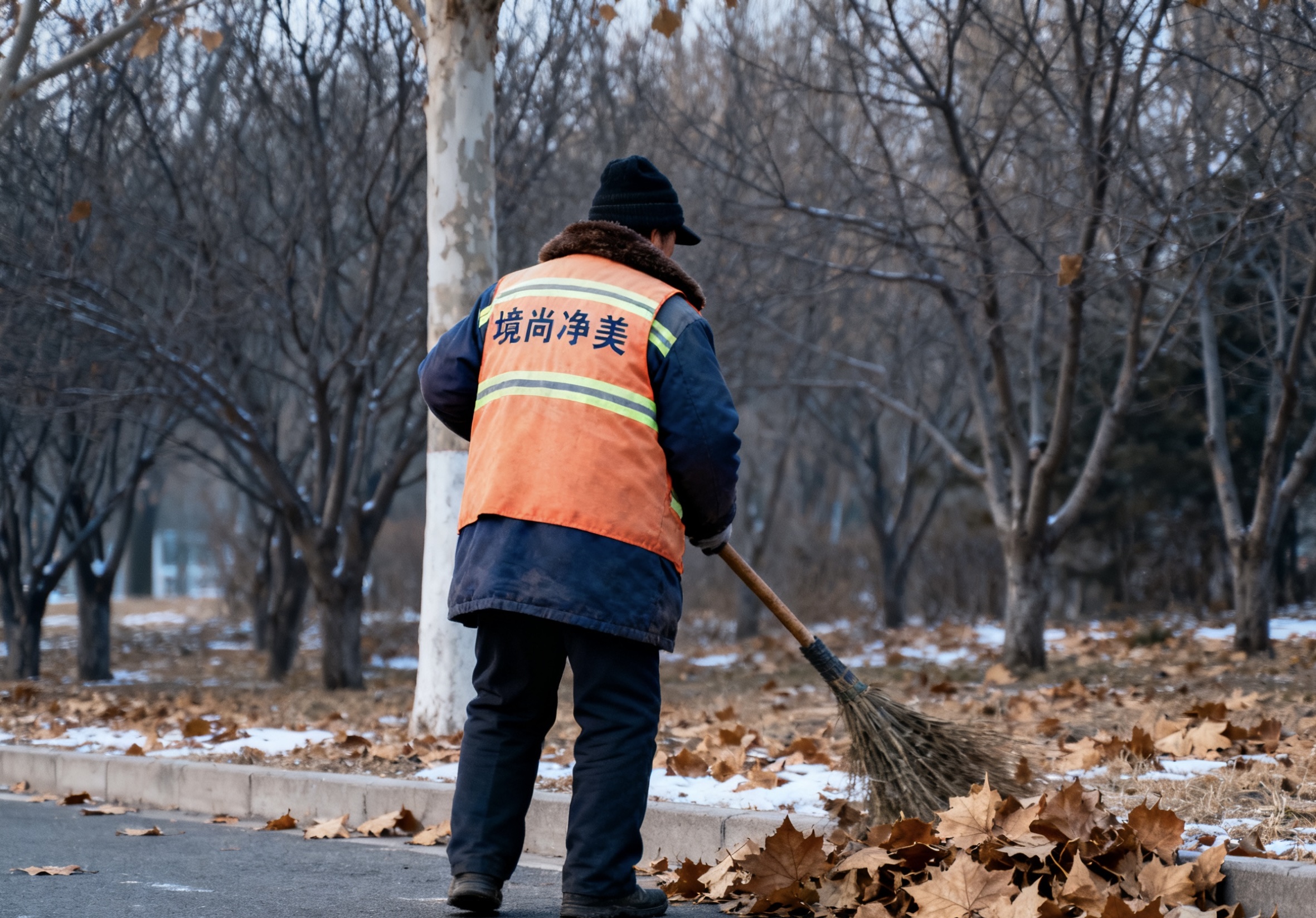 大雪｜冬意渐浓，坚守如初！境尚净美一线环卫人守护城市洁净