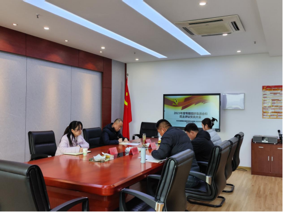 境尚净美党支部召开主题教育专题组织生活会暨民主评议党员大会